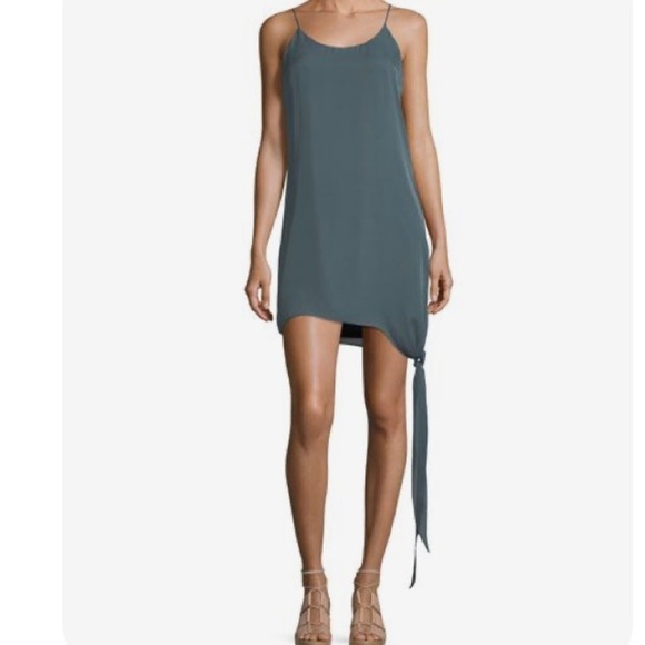 Haute Hippie paradise tie hem shift dress xsmall silk - Picture 1 of 4